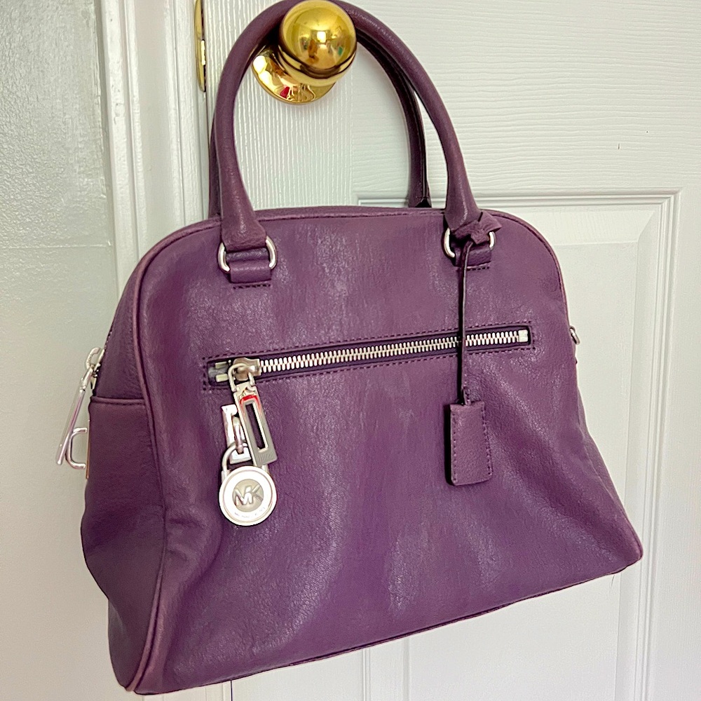Michael Kors purple purse